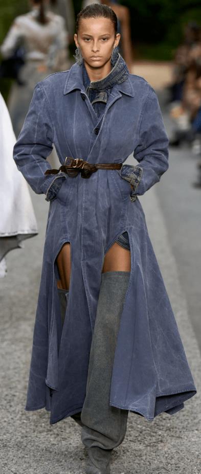 Denim! Denim!  A hundred years old piece