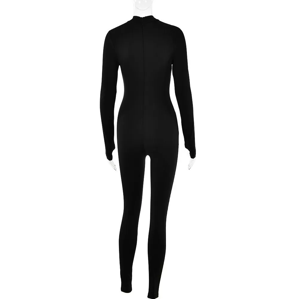 New Bodysuit Stylish Yoga Sports Long-Sleeved Jumpsuit